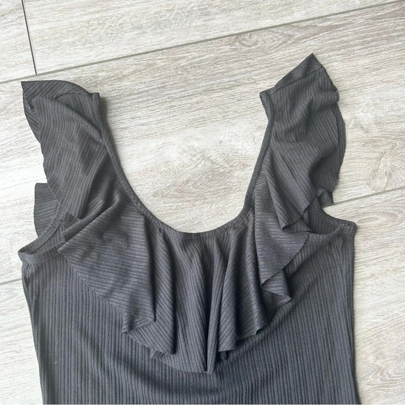 Billabong  No Frills Bodycon Mini Dress in Black - Picture 7 of 12